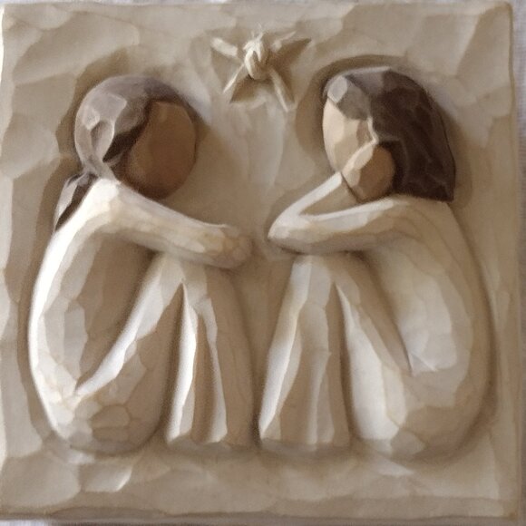 Willow Tree "Friendship" Small Trinket Box Susan Lordi 2003 - Picture 2 of 12